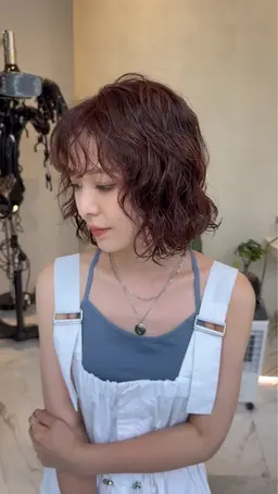 【平日午前限定】忙しい大人女子におすすめ🌿ボブパーマ+髪質改善TR(無料)