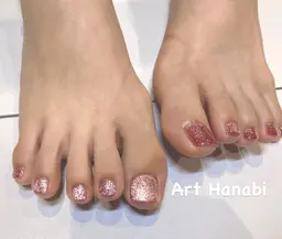 🉐 フット ワンカラー ドライケア込み シンプルデザイン