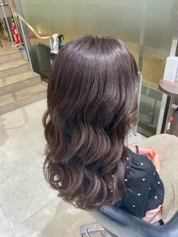 ✨髪質改善/韓国風うる艶✨イルミナカラー+カット+プレミアム髪質改善トリートメント