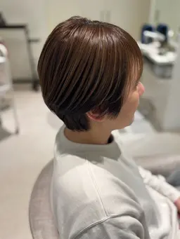 【お手軽美髪】時短✕高発色!シンプル艶カラーコース ¥6000