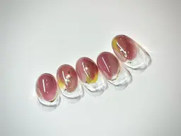 【Hand】クリアニュアンスネイル(オフ込) *パラジェル/フィルイン