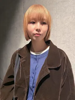 似合わせカット＋ケアブリーチ＋透明感カラー