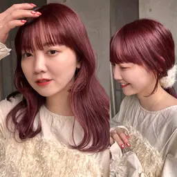 🍇暖色カラーにしたい方限定🍇【艶髪ワンカラー+韓国式トリートメント】