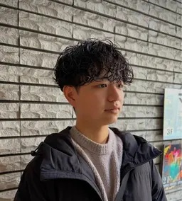 カット&パーマメンズ限定