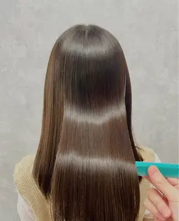 ダメージレス縮毛矯正 + カット+1STEPトリートメント🌱