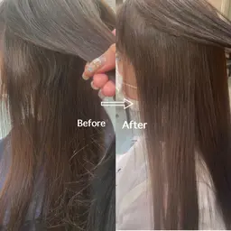 梅雨の時期に☔️｛広がりが気になる方専用｝🌿🫧縮毛矯正➕高保湿トリートメント🫧🌿