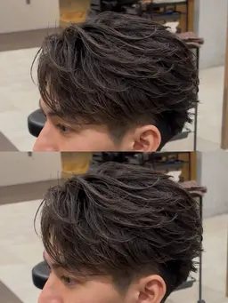 【超お得‼️】メンズカット+毛流れパーマ