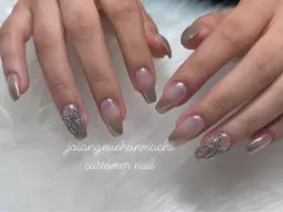 💙オフ･ケア込💙ハンド長さだし10本+120分持ち込みアートコース🍒