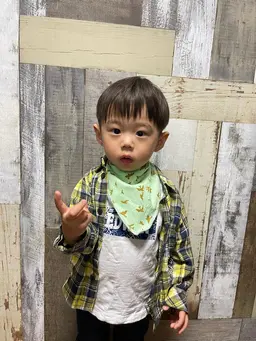 小学生(メンズ様)のカット➕パーマ