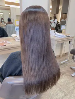 【本格髪質改善】酸性ストレート髪質改善★ロング料金なし