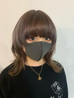 ウルフ  カット　今だけnewクーポン　レイヤーカットも可