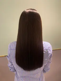 『自分史上最高の艶美髪』本物のヘアケアを///毛先カット+髪質改善ストレート(酸性ストレート)+最高級TOKIOtr