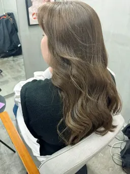 【〽️透明感up〽️】 ブリーチ無しWカラー