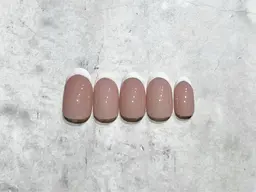 オフなしフレンチネイル《ベースカラー有り》