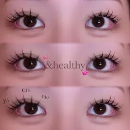 【アンドヘルシー】🎀🫧まつげパーマ×フラットラッシュ100本✨(美容コーティング仕上げ🪄◝✩)LED変更可◎！💡