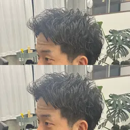 メンズスパイキーショートカット+シャンプー