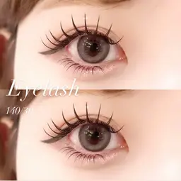 上下まつげエクステ🎀上140本＋下エク30本（フラットラッシュ/オフ無料）LED＋500円