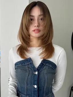 インナーカラー(ブリーチ込み)+カット 💞🎀(13000→5000)