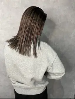 カット+バレイヤージュ+𝐀𝐮𝐣𝐮𝐚トリートメント