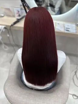 【女性限定】💖カット+ワンカラー💖Aujuaシャンプートリートメント付き🍀*゜