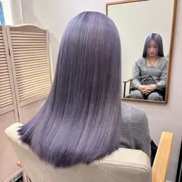 【初ブリーチの方も大歓迎🙌🏻💟】ダブルカラー(ブリーチ込み)＋トリートメント(ロング料金なし💫)