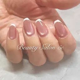 【オフ込み】オフィスネイル　マグネット+フレンチ