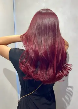 🤩ブリーチしたくないけど透明感がほしい🤩【ブリーチなし】ダブルカラー【全体カラー2回】＋トリートメント