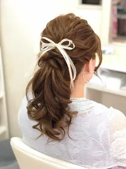 【12:00〜18:00】洋髪ヘアセット