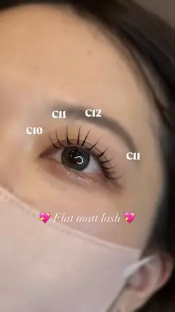 【 人気No.１】Flat matt lash 120本🌟／オフなし