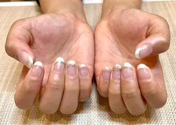 【オフなし】ハンド　フレンチ10本（ノーマルデザイン）