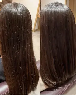 ストレートパーマ+トリートメント