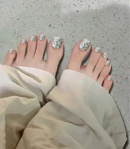 新規オフ無料【Foot】 ワンカラー・ラメ・マグネット