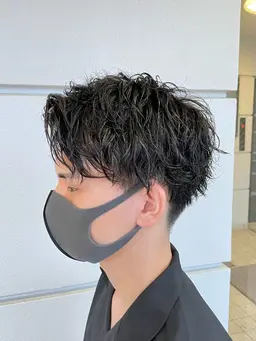 🙋‍♂️メンズ人気No.1🙋‍♂️カット＋パーマ(ツイスパorスパイラルor波巻きも可)＋トリートメント