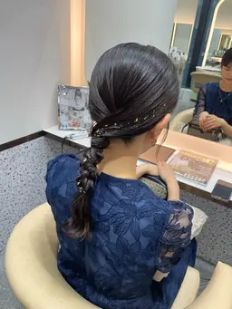 💖結婚式・お出かけ前のヘアセット💖オケージョンヘア/お呼ばれヘア/結婚式二次会