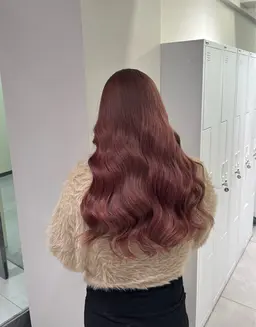 『暖色メニュー』ケアブリーチ＋イルミナカラー＋2stepトリートメント