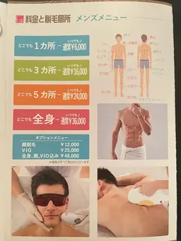 初回メンズ脱毛🎈🎉 👨🦰ヒゲ脱毛一回 4000円💰