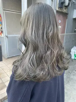 ブリーチなしのダブルカラー➕4種トリートメント🪞（ダメージが気になる方、ブリーチに抵抗がある方におすすめです♡）