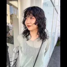 【ボブ～ミディアム限定💁🏼‍♀️🌟】カット✂️＋パーマ🌀