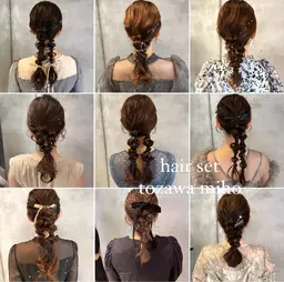 大人気メニュー👑🌟ヘアセット🎀♡