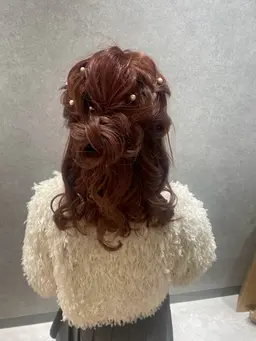 《お出かけ前に🫧かわいくヘアセット🌷》ふわふわアレンジ🌻