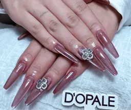 ワンカラー💅 チップスカルプ長さ出しワンカラー