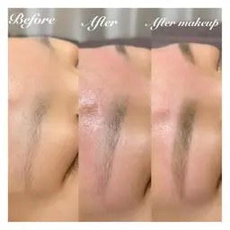 アイブロウケア(wax脱毛)+アイブロウメイク仕上げ ブリーチ込み