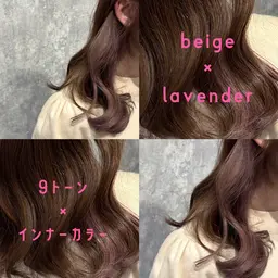 ☁️₊⁺Insta映え☁₊⁺カット+インナーカラー+ケアカラー