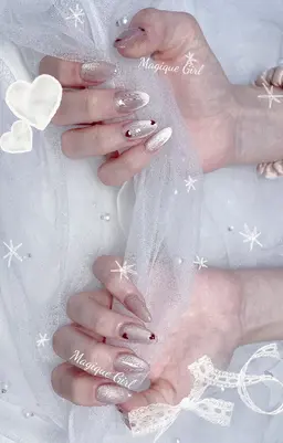 【チップスカルプ長さ出し+マグネットグラデ￥8600」