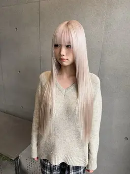 ✨美容室ミシュラン獲得サロン✨【表参道】ダブルカラー(ケアブリーチ) + ケラチントリートメント