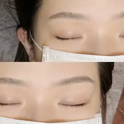 👧🏻レディースのアイブロウスタイリング🪩✨wax脱毛1回🍓