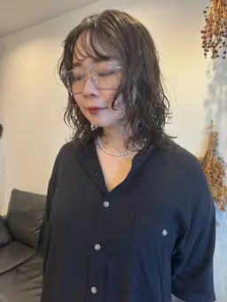 【ふわっと🦩】カット+パーマ+保湿トリートメント