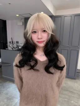 ケアブリーチ2回+イルミナカラー+ TOKIOトリートメント