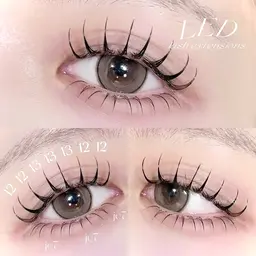 【LEDマツエク140本】圧倒的モチ◎オフ無料 ໒꒱· ﾟ