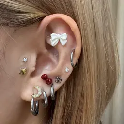 【耳つぼjewelry👂💎】両耳10粒🎀